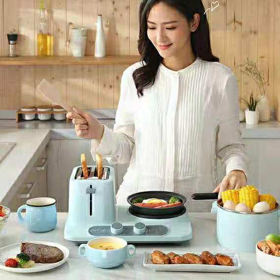 Donlim/东菱 DL-3405烤面包机家用早餐机多功能三合一小型多士炉|msdalam kategori peralatan dapur, pembakar roti - dari Buy2taobao.com untuk memberikan perkhidmatan ejen Taobao profesional membeli
