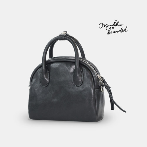 mankkio满朵间植鞣牛皮迷你枕头