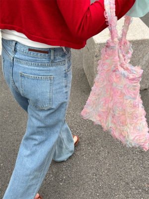 abao.life粉色玫瑰纱包