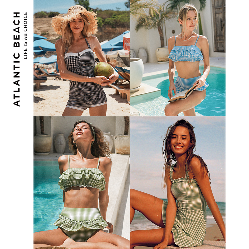 atlanticbeach温泉泳衣裙式