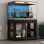 实木鱼缸架专用底座底柜客厅承重支架鱼缸放置柜小型生态鱼缸架子