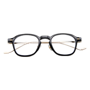 金钛美钛板材镜架文青文艺风复古范艺术设计收藏眼镜可配度数镜片