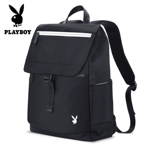 Playboy, мужской модный трендовый рюкзак для отдыха, вместительный и большой ноутбук для школьников для путешествий, ткань оксфорд, подходит для студента