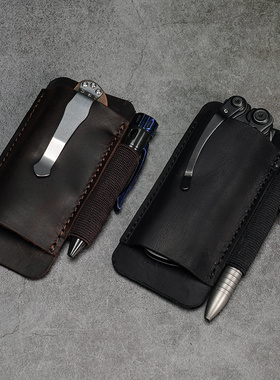 VIPERADE蝰蛇 EDC腰带快取皮套 随身手电筒工具钳收纳套 PJ33