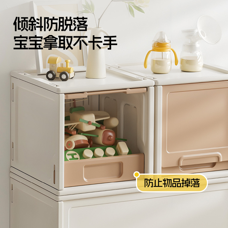 玩具收纳柜飘窗宝宝零食柜收纳架儿童卧室客厅储物柜收纳箱组合柜