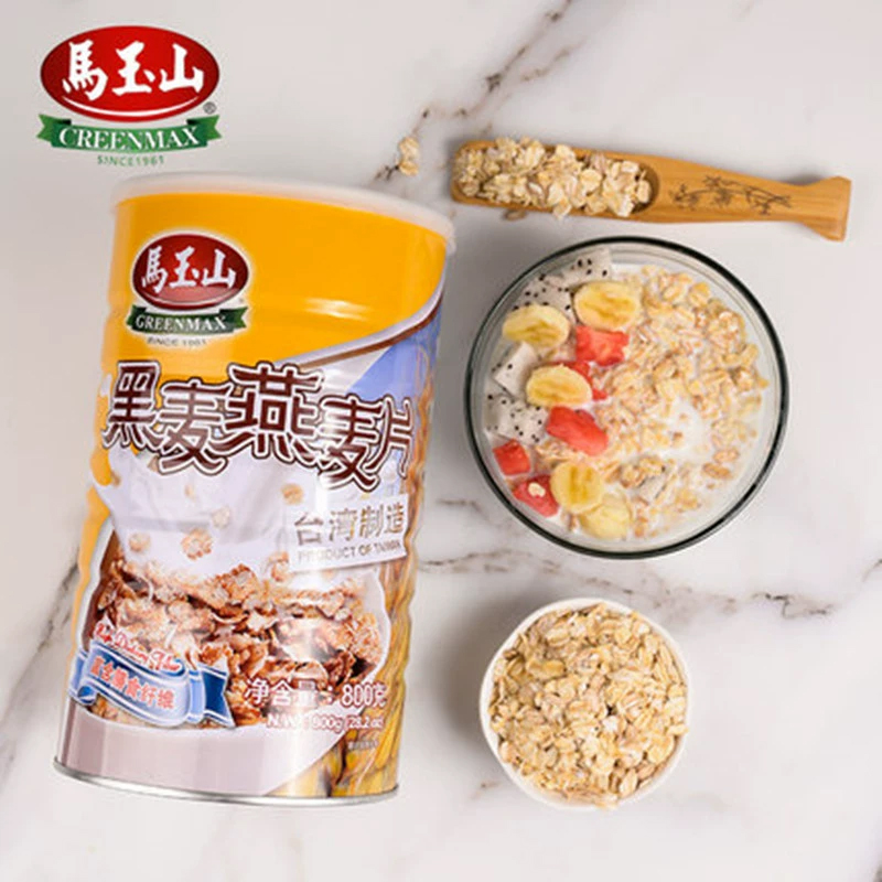 马玉山黑麦燕麦片营养代餐不加糖