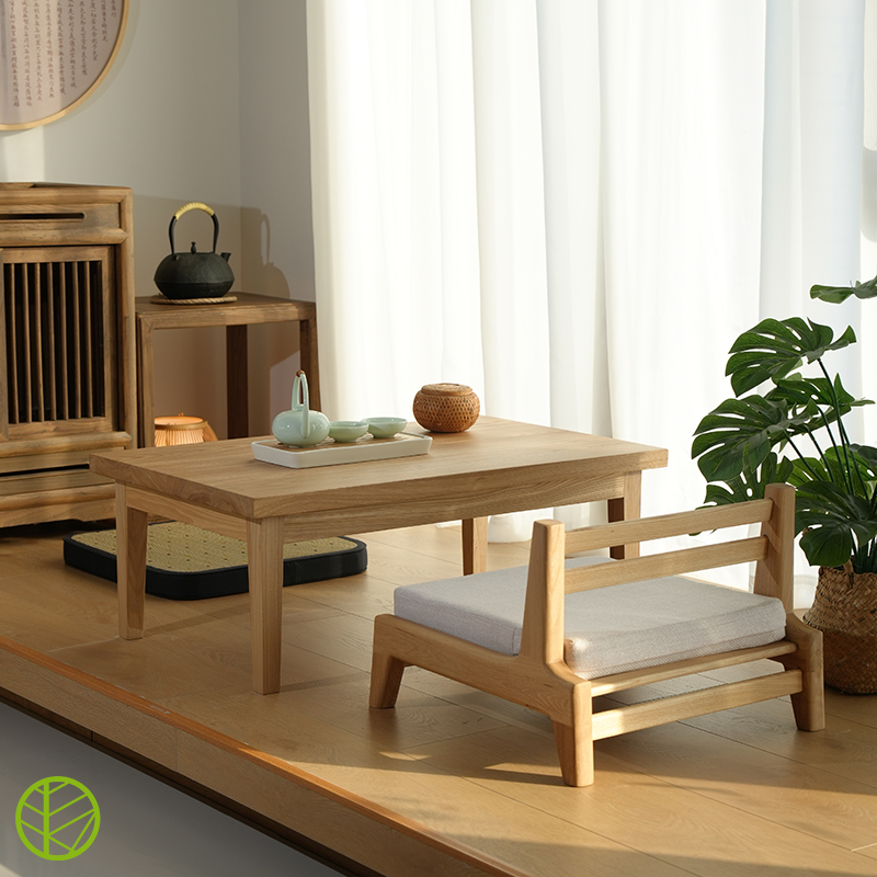 麦舍实木飘窗桌榻榻米小茶几厂家
