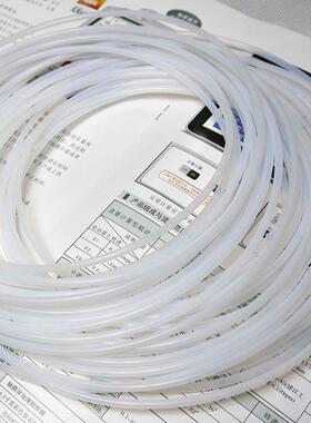 铁氟龙管600V 毛细管 半透明PTFE四氟管 耐高温 壁厚0.3/0.4/05mm