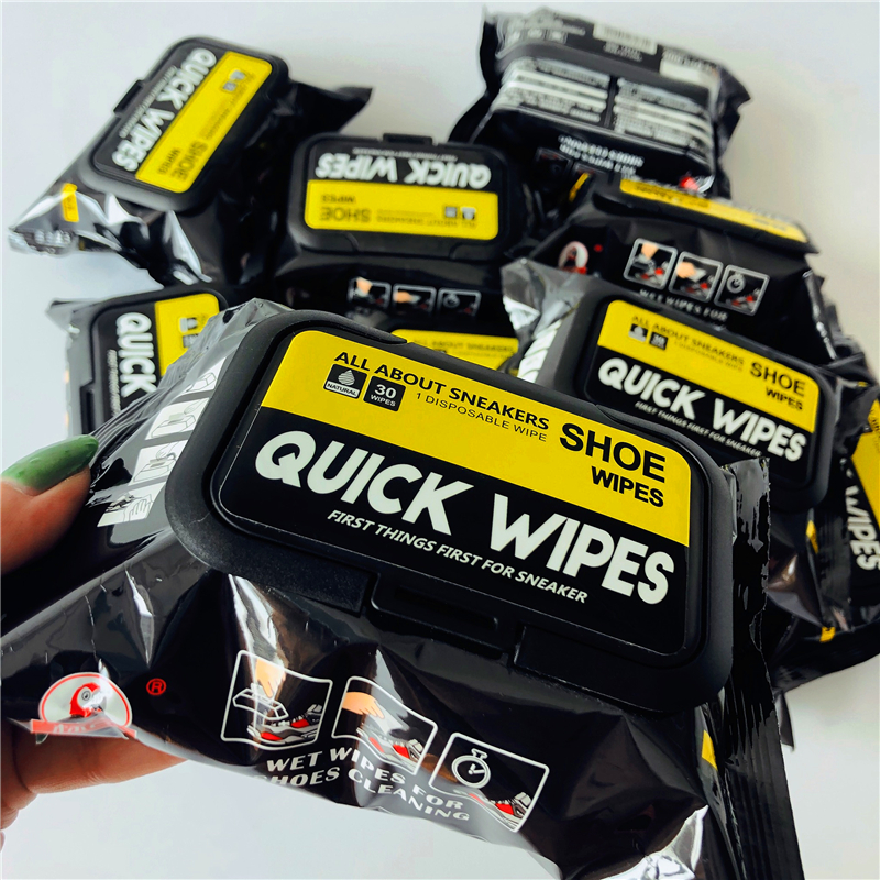 标奇小白鞋神器quick wipes擦鞋湿巾运动鞋网面鞋清洁去污一擦白