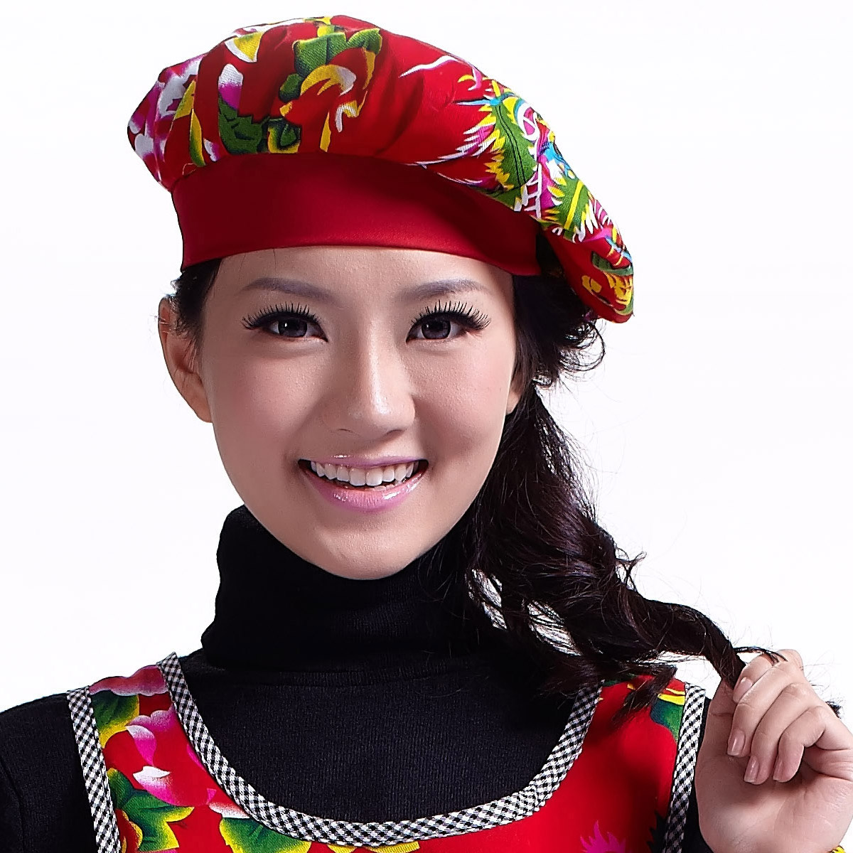 七之莲工作帽店员9226女家务清洁