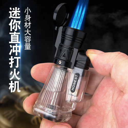 百诚合金+ABS简约直冲迷你打火机