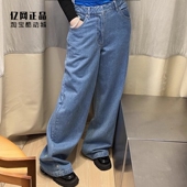 阿迪达斯 牛仔裤 三叶草 运动休闲宽松舒适时尚 IN0273 女款 Adidas