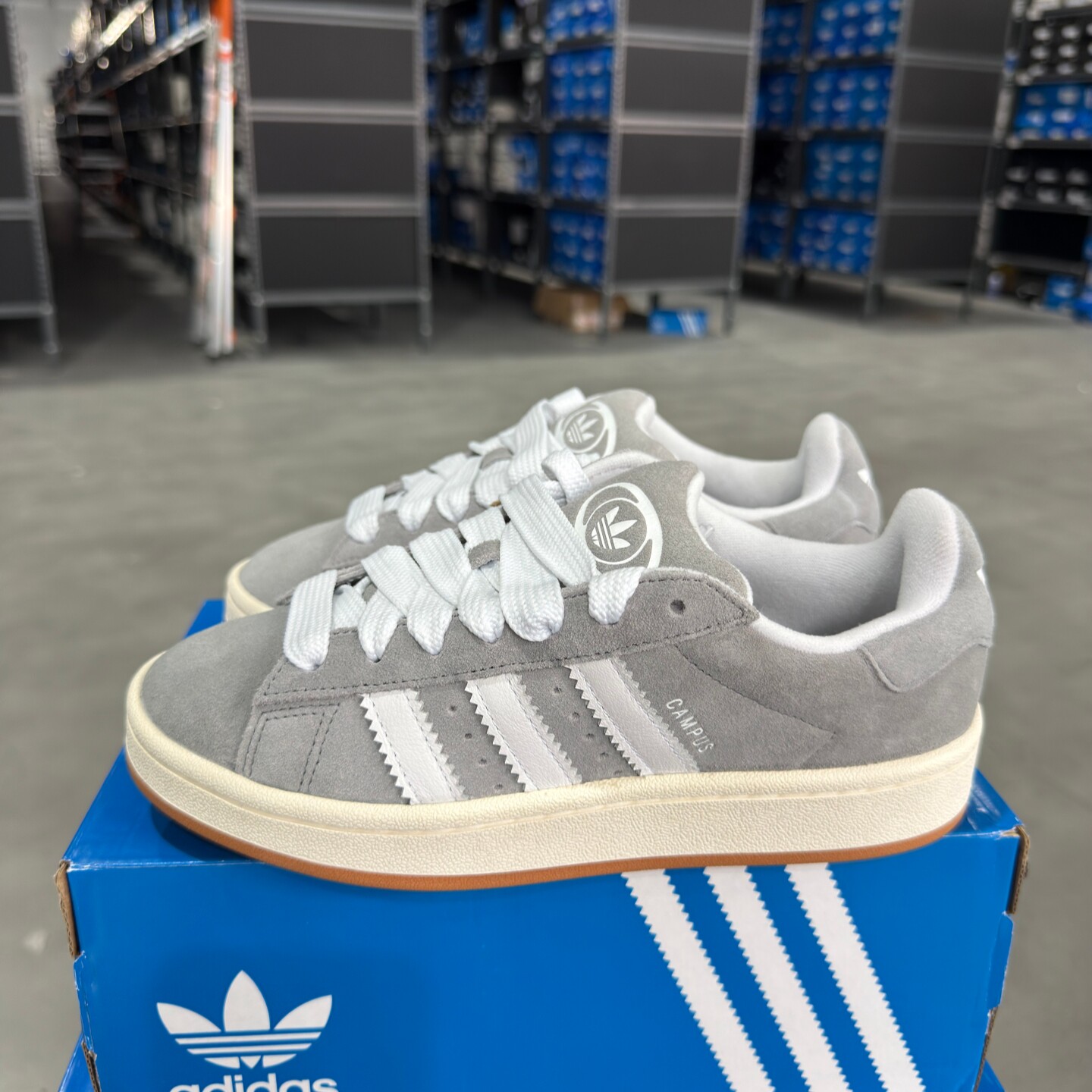 Adidas 三叶草 CAMPUS 00S 男女经典百搭面包鞋休闲板鞋 HQ8707图片