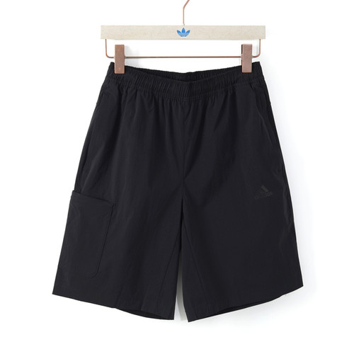 Adidas 阿迪达斯正品 夏季男款运动训练舒适透气梭织短裤 IA8180