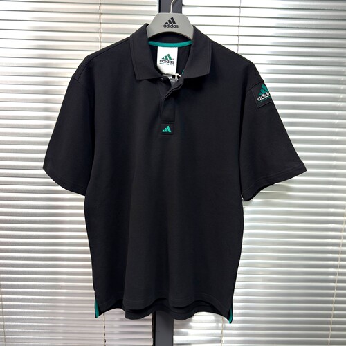 Adidas 阿迪达斯 EQT 男子纯棉复古落肩袖短袖翻领POLO衫 JC8231