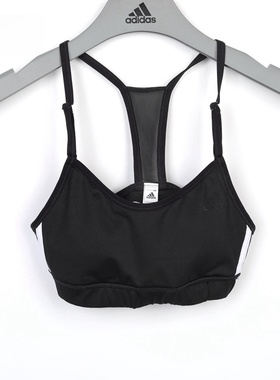 Adidas 阿迪达斯 女子舒适透气健身训练运动文胸 AJ6574 AJ6578