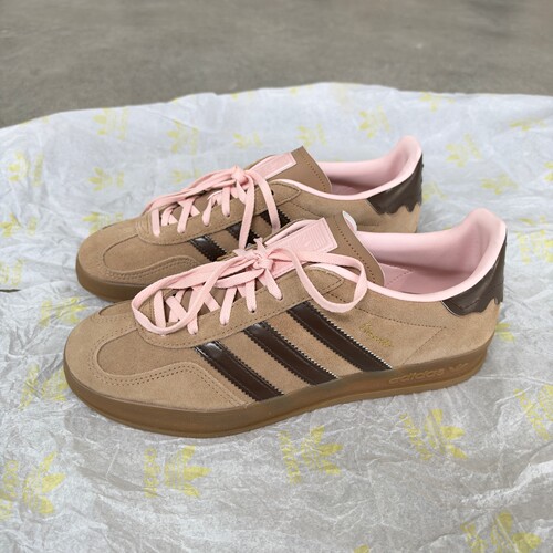 阿迪达斯 三叶草 GAZELLE 男女经典百搭T头德训鞋休闲板鞋 JR8028