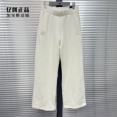 JJ3555 女子春秋运动休闲宽松舒适直筒针织长裤 Adidas 阿迪达斯