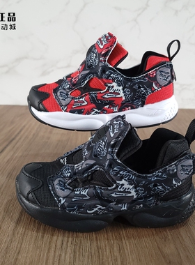Reebok 锐步 男女儿童新款舒适套脚魔术贴运动鞋 EG2440 EF8243