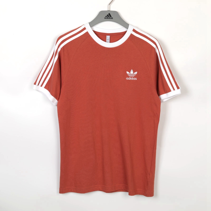 阿迪达斯男运动休闲透气纯棉短袖