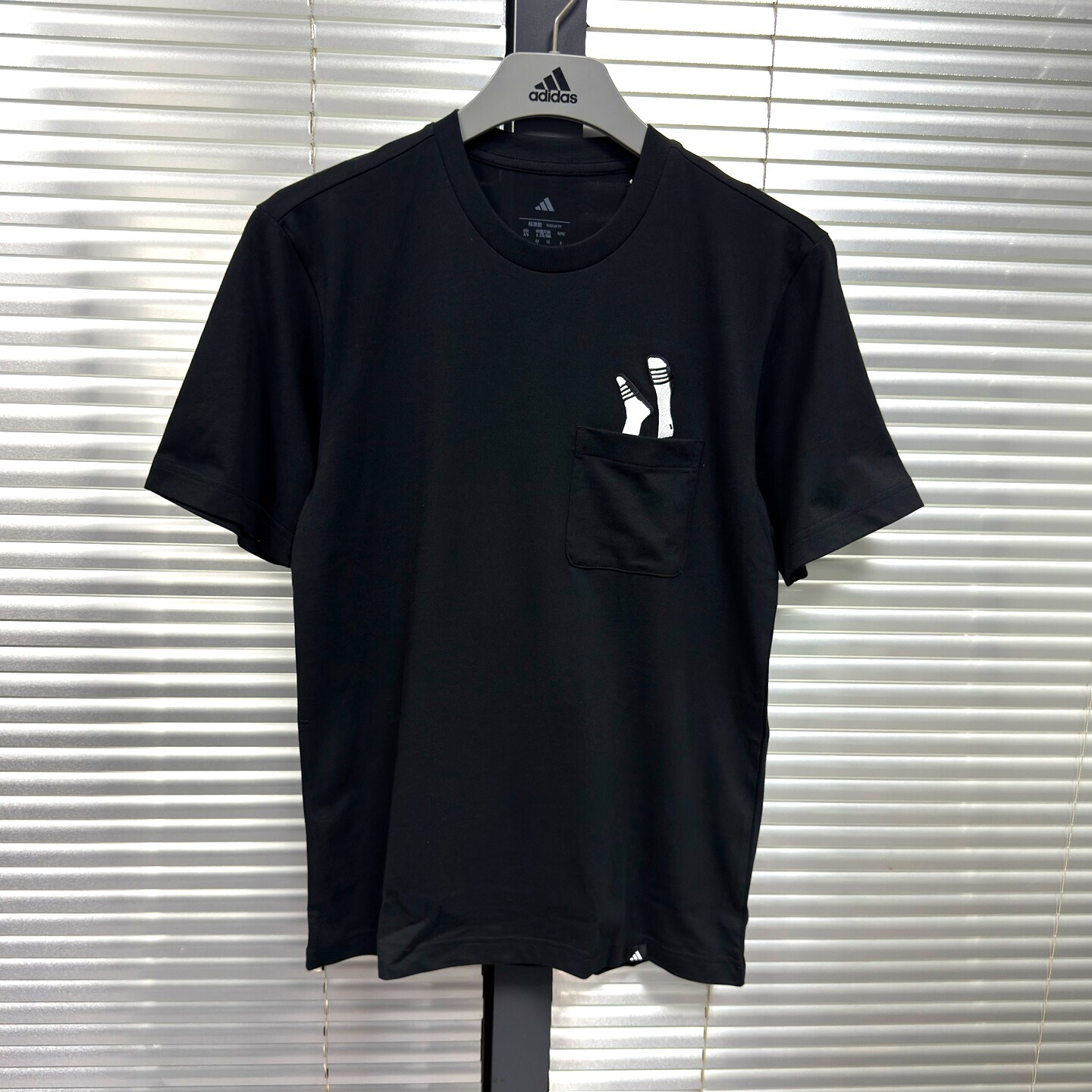 Adidas 阿迪达斯 男子运动休闲纯棉舒适透气圆领短袖T恤 JC5283