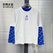 JC6925 中大儿童运动休闲舒适透气二合一T恤 Adidas 阿迪达斯正品