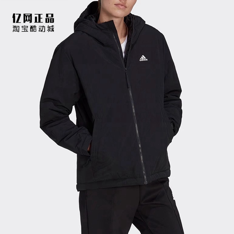 阿迪达斯女款运动休闲保暖棉衣