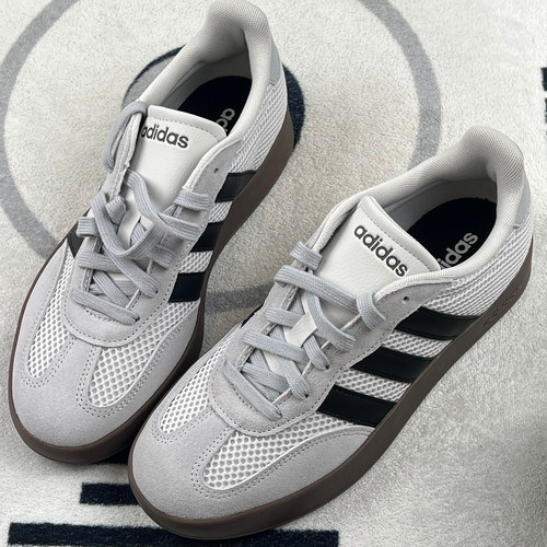 Adidas 阿迪达斯 男女经典款百搭网面T头鞋低帮休闲板鞋 KH5756