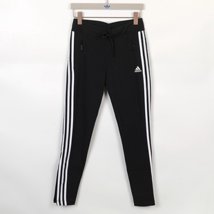 Adidas 女子春季 运动休闲舒适百搭收腿小脚长裤 FI6724 阿迪达斯