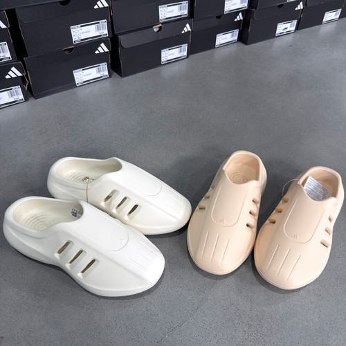 Adidas 阿迪达斯 男女轻便舒适时尚休闲拖鞋穆勒鞋 IH0355 JH6766