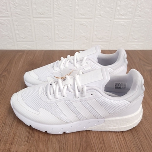 Adidas 三叶草 ZX 1K BOOST 男女缓震运动休闲鞋 FX6516 GZ3548