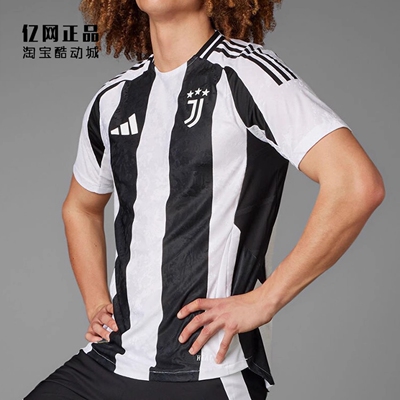 Adidas 阿迪达斯 尤文图斯24/25主场球员版球衣短袖足球服 IT6056