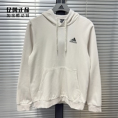 卫衣帽衫 Adidas 运动休闲加绒保暖连帽套头衫 男款 IZ4760 阿迪达斯