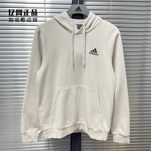Adidas 阿迪达斯 男款运动休闲加绒保暖连帽套头衫卫衣帽衫IZ4760