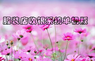 服装店收银系统单机版服装收银系统服装销售管理软件