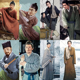 显微镜下的大明男士女款帅家默明朝制厨娘百姓公子农民服村姑服装