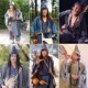 古装 影视古装 男士 汉服和尚古装 破旧和尚服演出服 济公洪七公同款