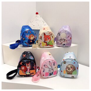 2026新款 可爱儿童迷你斜挎包超轻女童外出胸包卡通休闲女宝宝包包