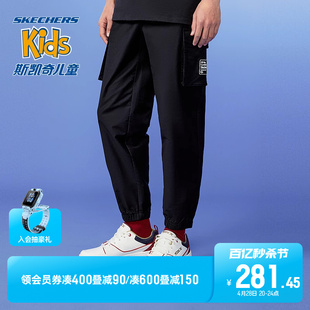 新款 Skechers斯凯奇2024年春季 潮流百搭休闲运动长裤 裤 男子工装