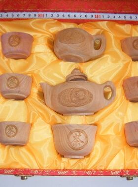 红豆杉木材红豆杉茶具
