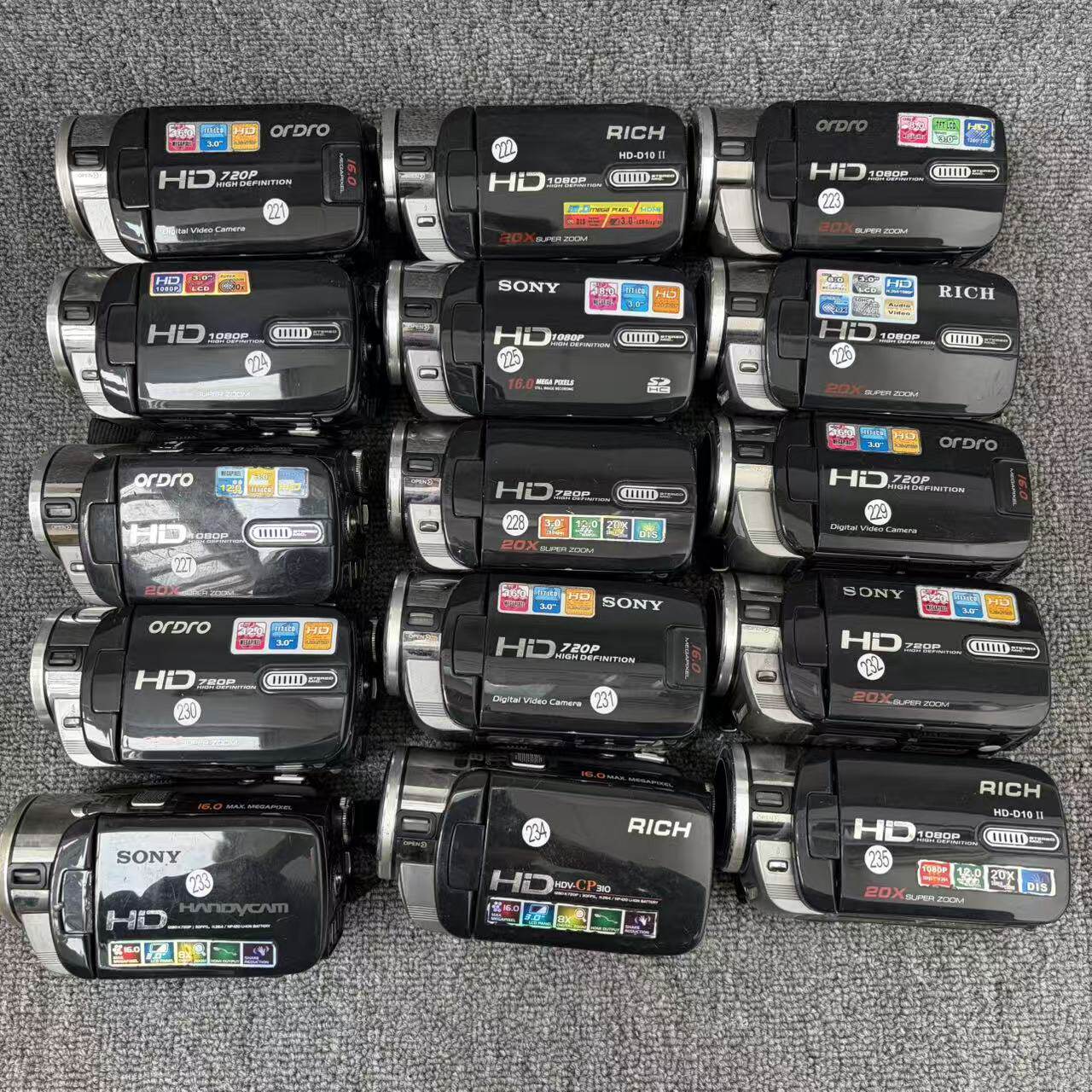 报废DV机道具手持二手摄像机拍照模型充数坏机相机