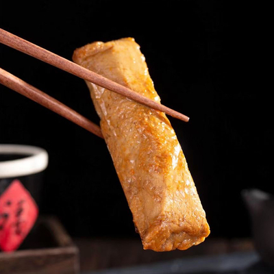 玉蝉纯素肠 杭州特产豆品即食仿荤素香肠火腿 无五辛荤腥斋佛
