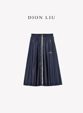 DION LIU｜【达达伞裙】25新款松紧腰女士伞裙