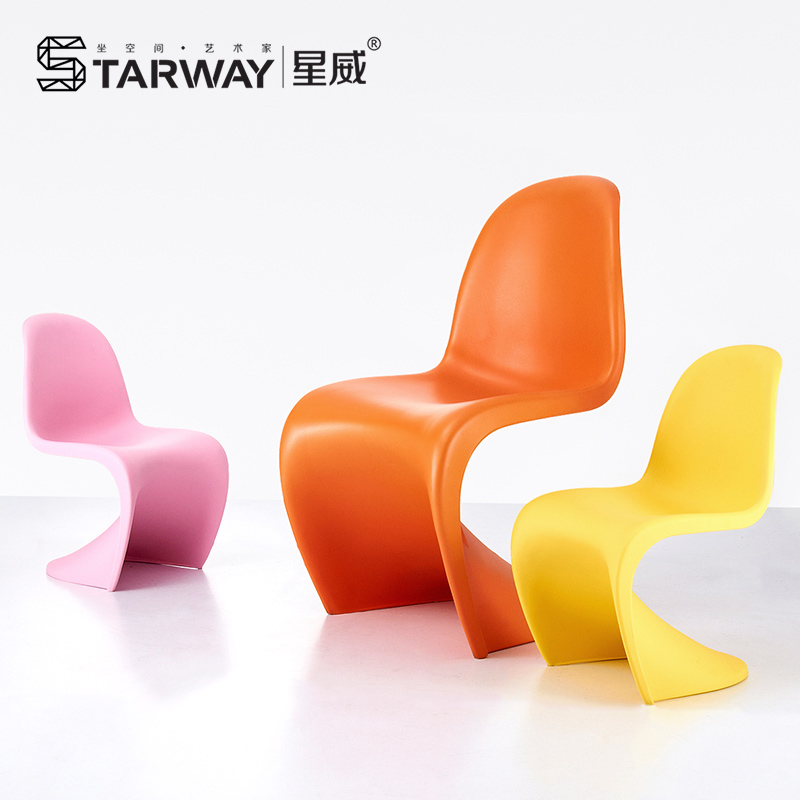 星威panton椅塑料设计师