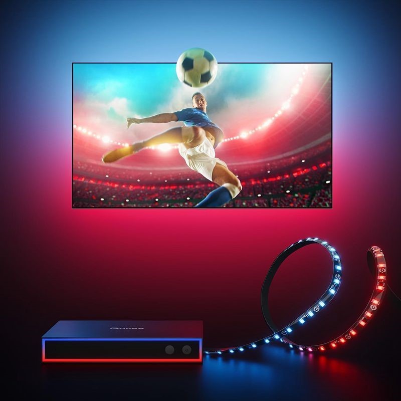 Govee AI Sync Box 电视屏幕玩游戏光画同步变换盒子背景灯带套装