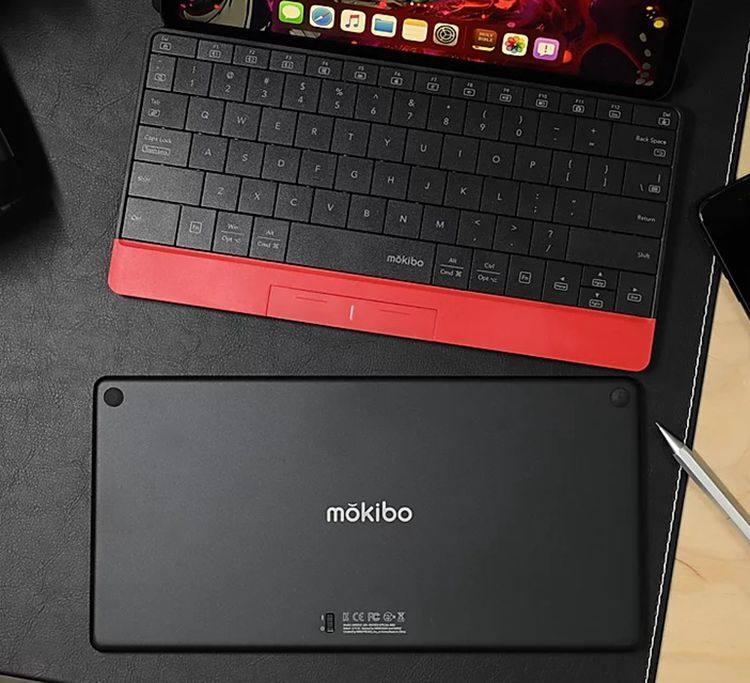 Mokibo触摸控制打字一体便携蓝牙键盘 触控板键盘二合一.