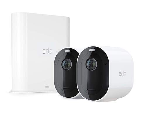 Arlo Pro 3 无线安全摄像监控系统室内室外高清VMS4240P.