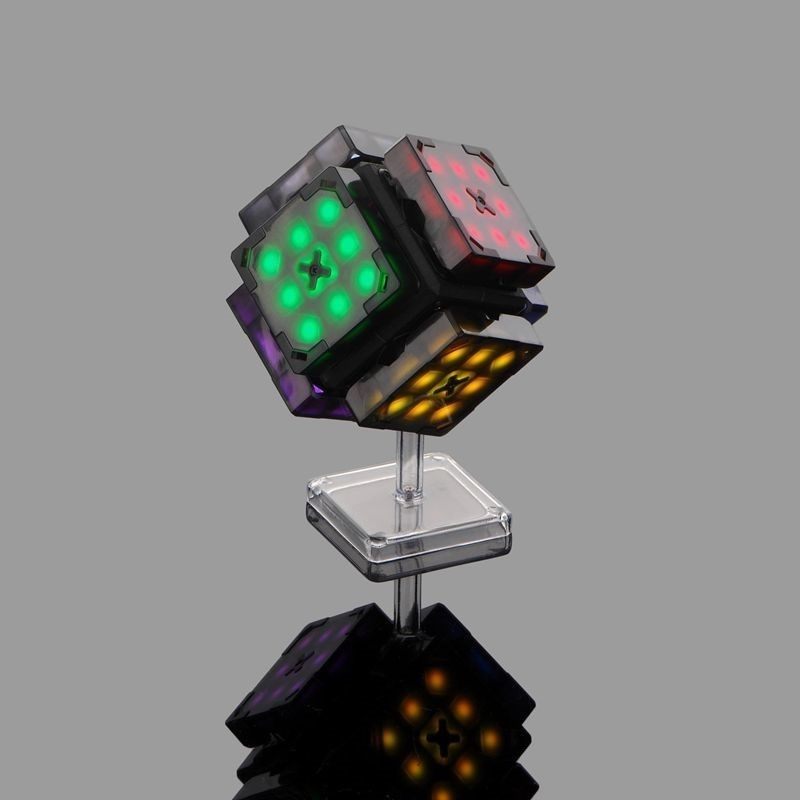 韩国 eX-Mars 智能电子魔方 教学 自动复原蓝牙对战玩具.