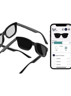 Ampere Dusk / Lite 智能变色镜片墨镜 手机控制调节太阳镜深浅