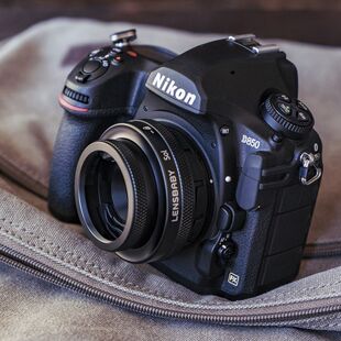 镜头宝贝Lensbaby Sol 45移轴定焦倾斜镜头.